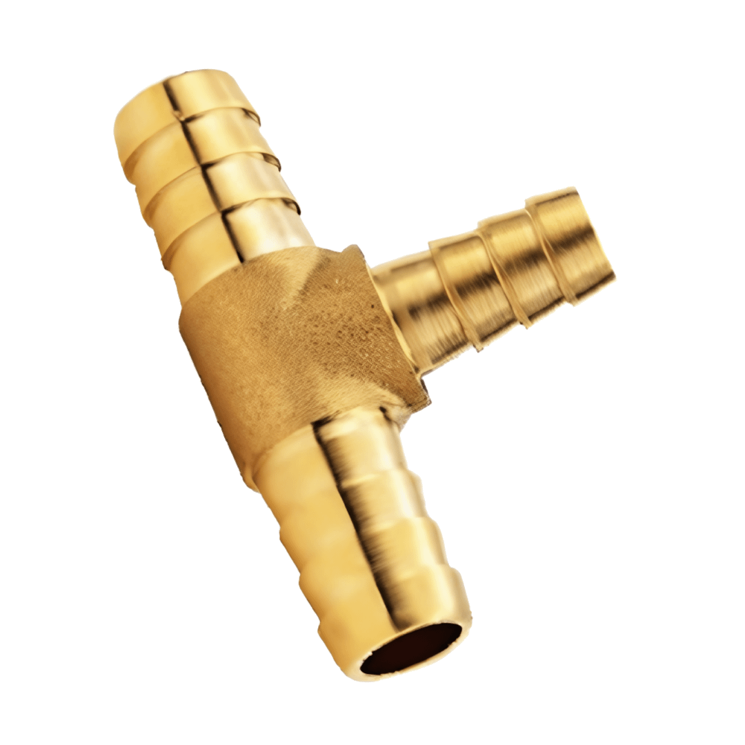 Brass Hose Tee Connections 2