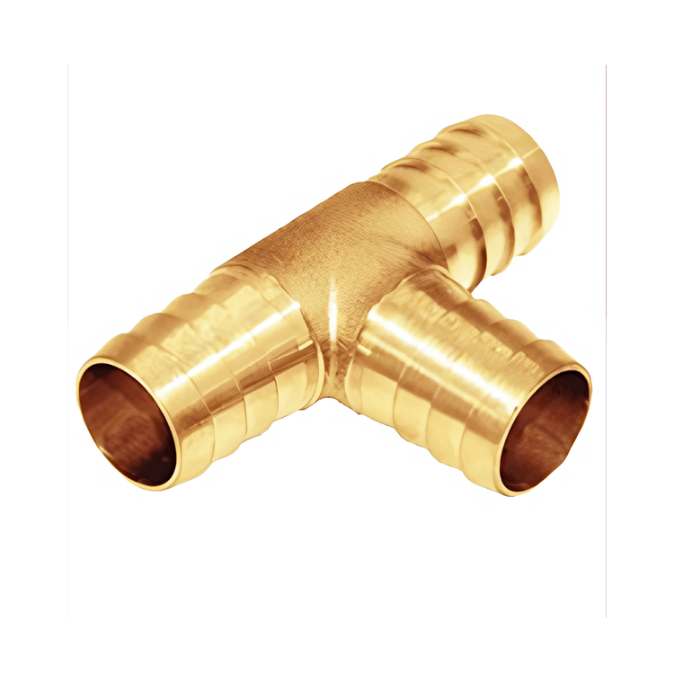 custom brass tee